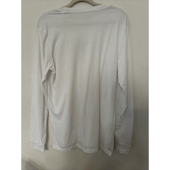 Mens Adidas Three Stripe Life For Creators Only LS White  T-Shirt L japan - Picture 5 of 7